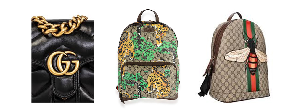 GUCCI backpack Retro Metal&Animal Totem