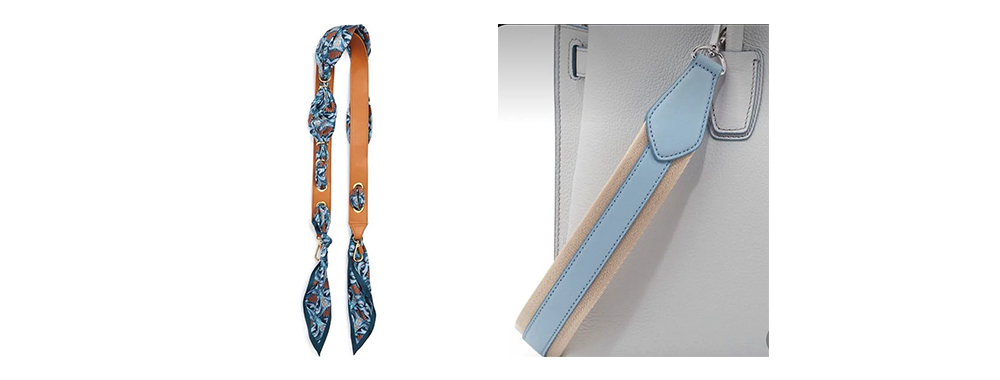 Example of leather+fabric handle