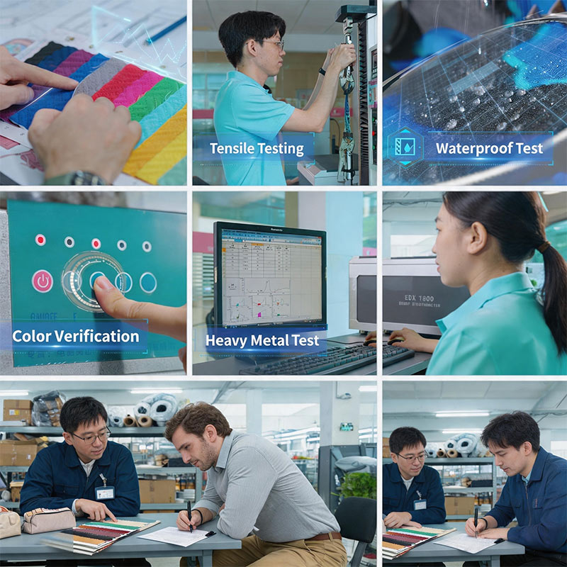 전문 가방 제조업체로서의 자재 구매 프로세스