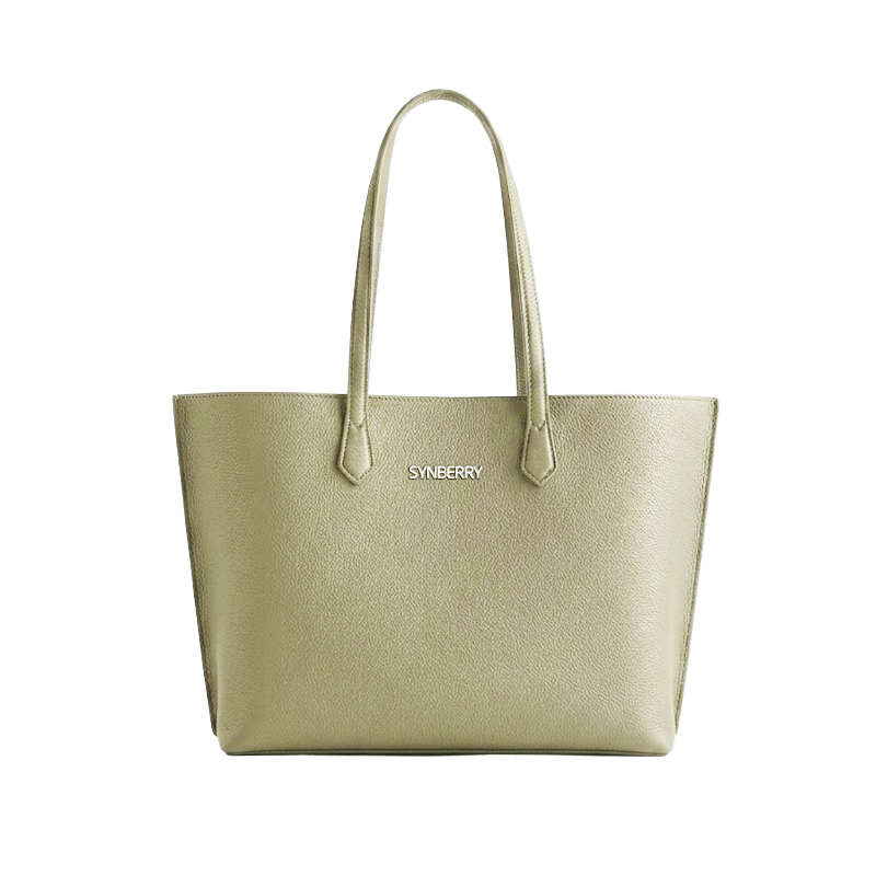 Green tote bag