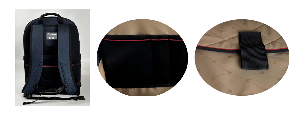 Black and red dual color edging strip