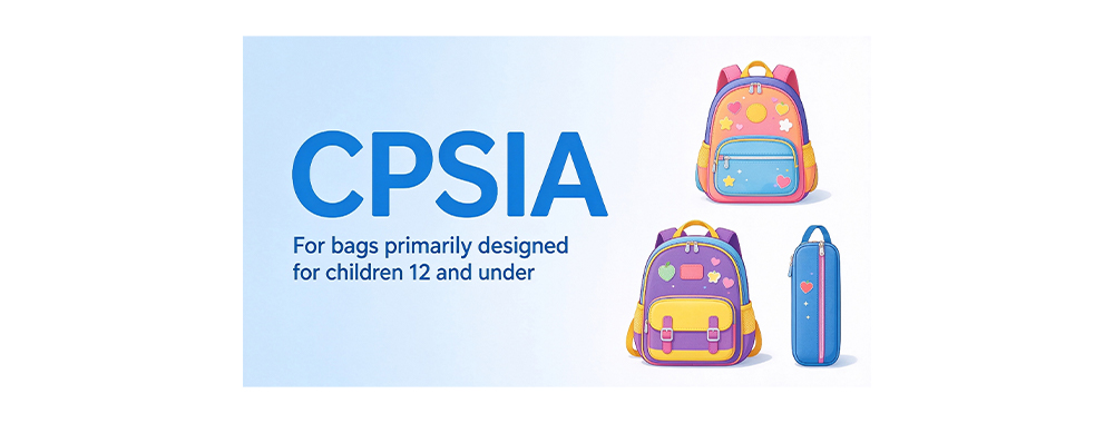CPSIA testing program for children's bags CPSIA testing program for children's bags